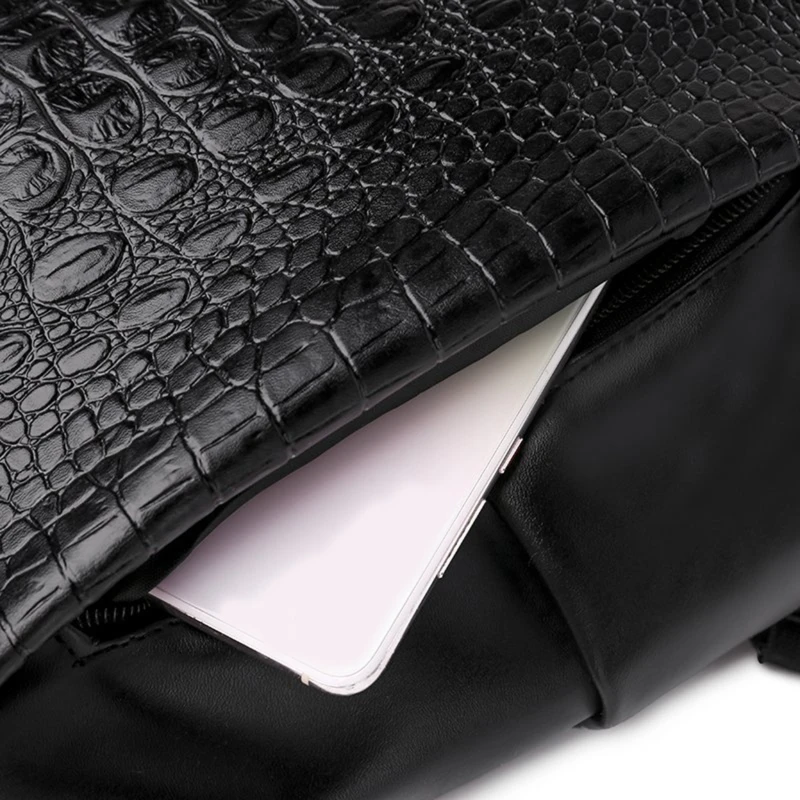 Women Backpack Large Female Back Bag Embossing Crocodile PU Leather Plecak Damski Travel Bags Teenage Girl School Bag 
Women Backpack Large Female Back Bag Embossing Crocodile PU Leather Plecak Damski Travel Bags Teenage Girl School Bag