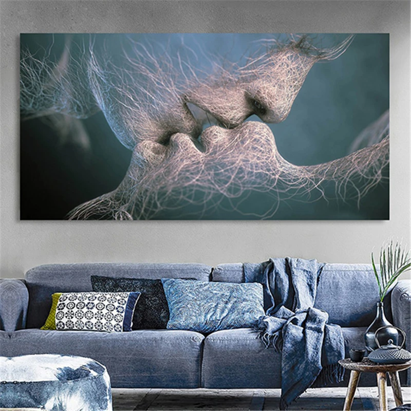 Black Love Kiss Canvas Painting Abstract Print Poster Pictures Home Bedroom Living Room Decoration Wall Art
Black Love Kiss Canvas Painting Abstract Print Poster Pictures Home Bedroom Living Room Decoration Wall Art