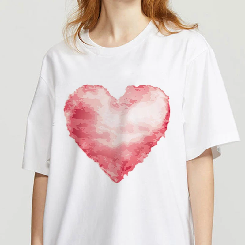 Ladies summer casual T-shirt Vogue T-shirt Tees Harajuku Korean graphic tops Kawaii short-sleeved female T-shirt
Ladies summer casual T-shirt Vogue T-shirt Tees Harajuku Korean graphic tops Kawaii short-sleeved female T-shirt
