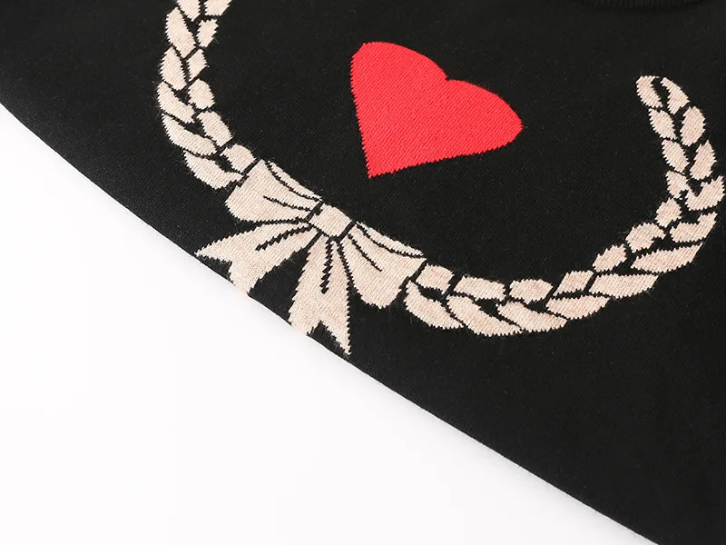 2020 Autumn Winter Elegant Women's Love Hearts Jacquard Wheat Flower Interlace Pullover Sweater Long Sleeve Knit Jumpers Femmes
2020 Autumn Winter Elegant Women's Love Hearts Jacquard Wheat Flower Interlace Pullover Sweater Long Sleeve Knit Jumpers Femmes