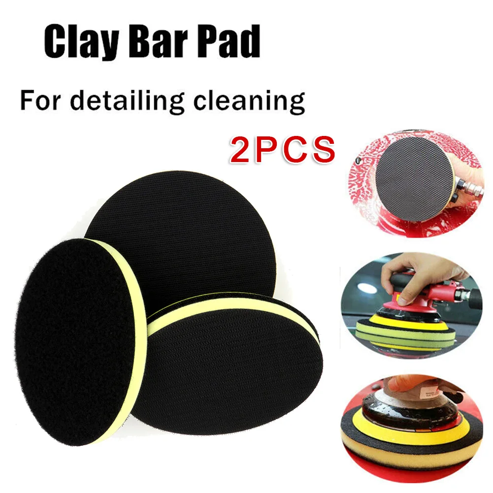 Care Supplies Polishing Disc 2pcs 150mm / 6 Inch Buffing Sponge For Car