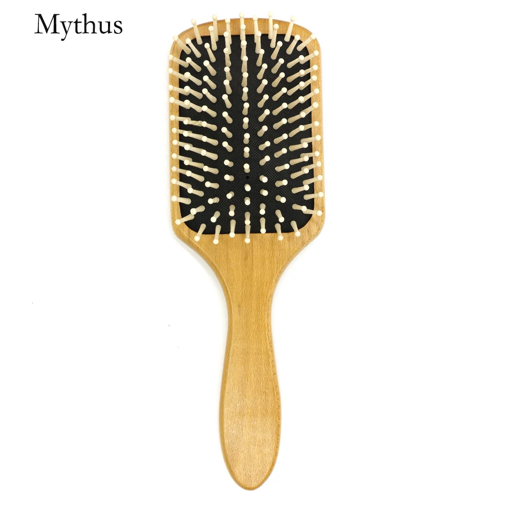 Mythus Antistatic Wooden Paddle Hair Brush For Hair Massage Big Cushion Airbag Detangle Hairbrush Scalp Hair Care Comb Y-998
Mythus Antistatic Wooden Paddle Hair Brush For Hair Massage Big Cushion Airbag Detangle Hairbrush Scalp Hair Care Comb Y-998