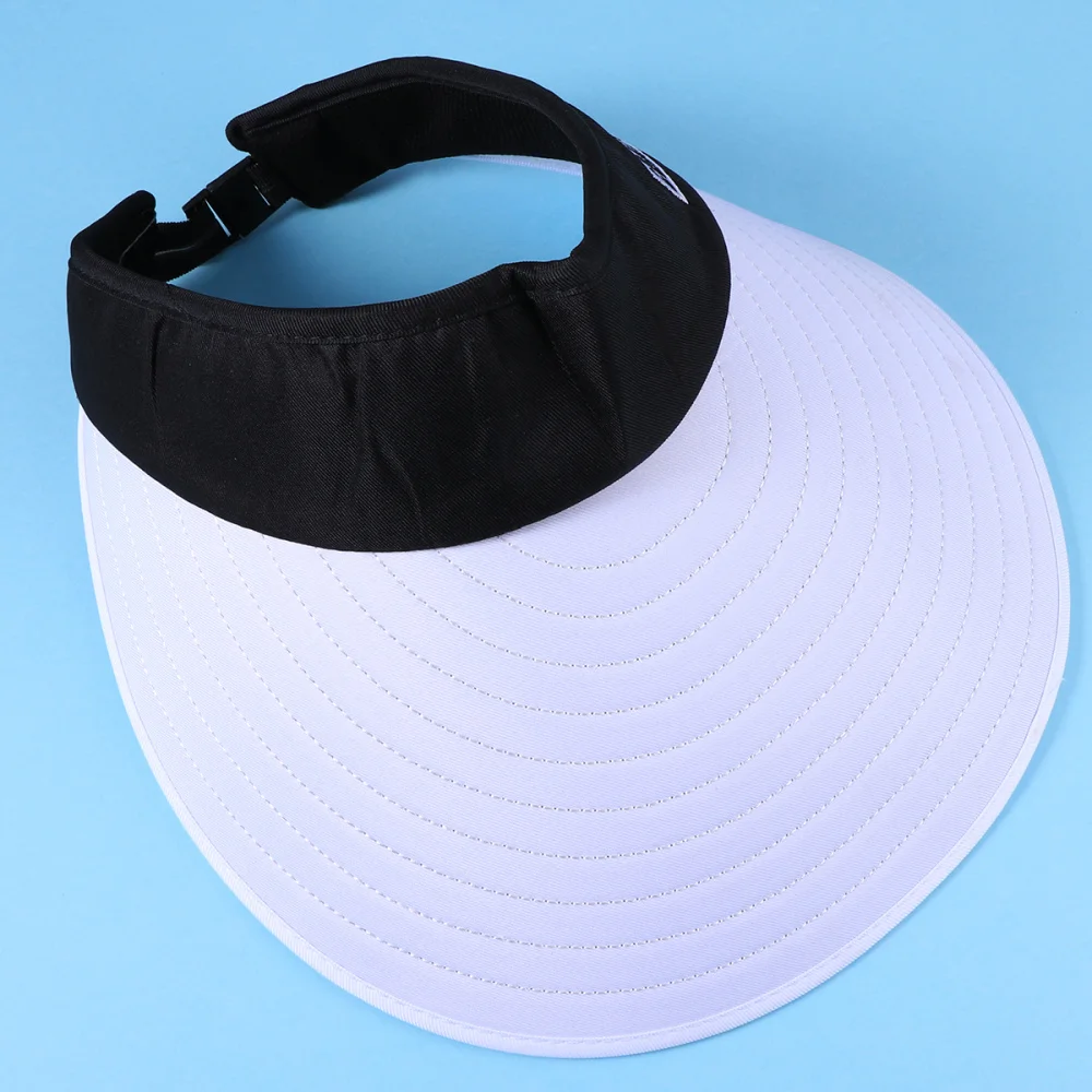 Sports Tennis Cap Summer Outdoor Cap Folding Hat All-matching Cap for Men (White Hat and Black)
Sports Tennis Cap Summer Outdoor Cap Folding Hat All-matching Cap for Men (White Hat and Black)