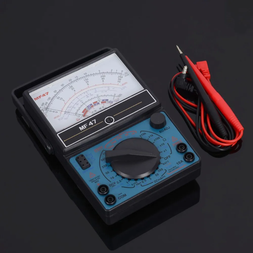 MF47 Multimeter Voltmeter Tester Pointer Multimeter Desktop AC DC Pointer Type Meter Professional Voltmeter Electric Tools
MF47 Multimeter Voltmeter Tester Pointer Multimeter Desktop AC DC Pointer Type Meter Professional Voltmeter Electric Tools