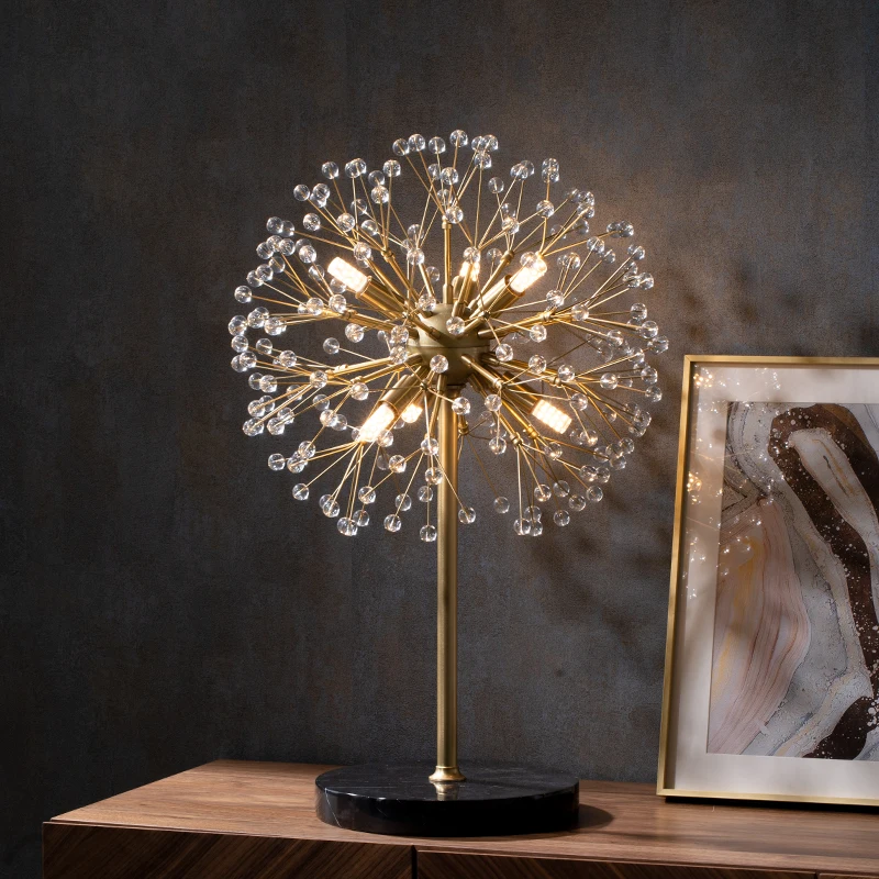 Marble Luxury LED Table Light Postmodern Bedroom Bedside Deco Desk Lamp Creative Dandelion Living Room Designer Art G9 Fixtures
Marble Luxury LED Table Light Postmodern Bedroom Bedside Deco Desk Lamp Creative Dandelion Living Room Designer Art G9 Fixtures