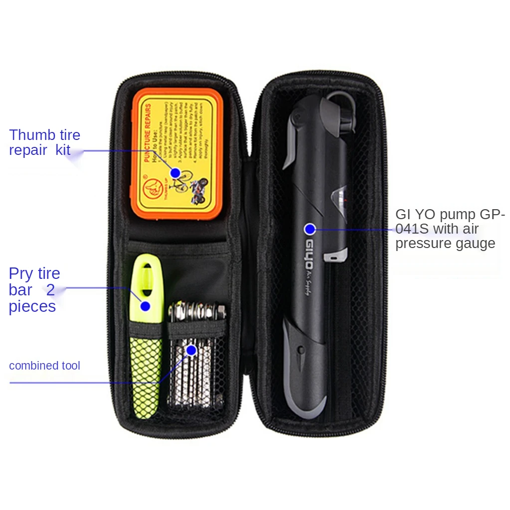 GIYO Mountain Bike Bicycle Bottle Cage Hard Shell Bag Repair And Maintenance Of Bicycle Bag And Portable Riding Equipment
GIYO Mountain Bike Bicycle Bottle Cage Hard Shell Bag Repair And Maintenance Of Bicycle Bag And Portable Riding Equipment