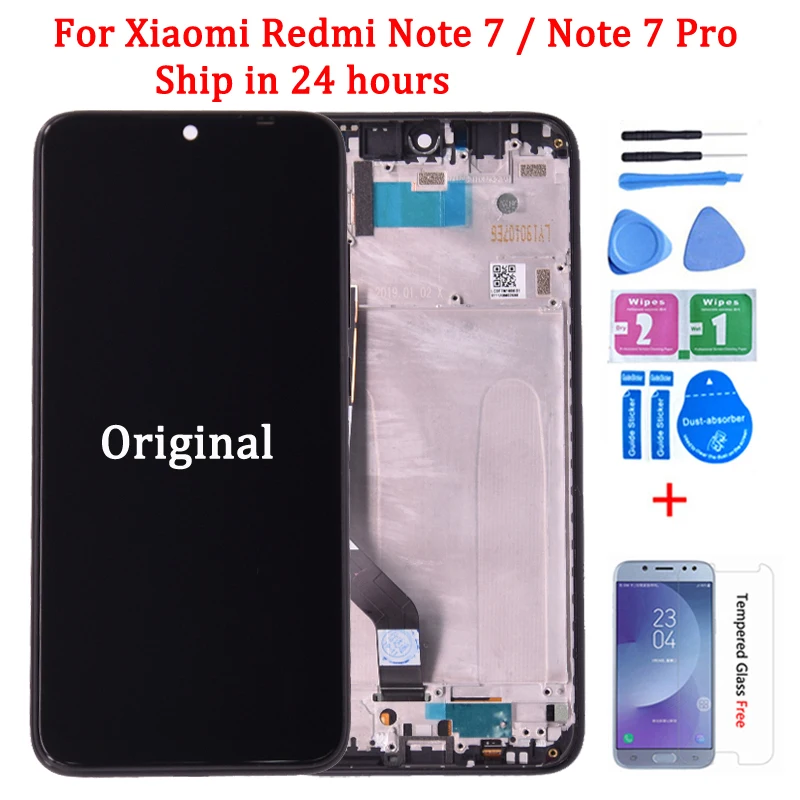 Original For Xiaomi Redmi Note 7 LCD Display With Touch Screen Digitizer Assembly Replacement For Redmi Note7 Pro LCD
Original For Xiaomi Redmi Note 7 LCD Display With Touch Screen Digitizer Assembly Replacement For Redmi Note7 Pro LCD