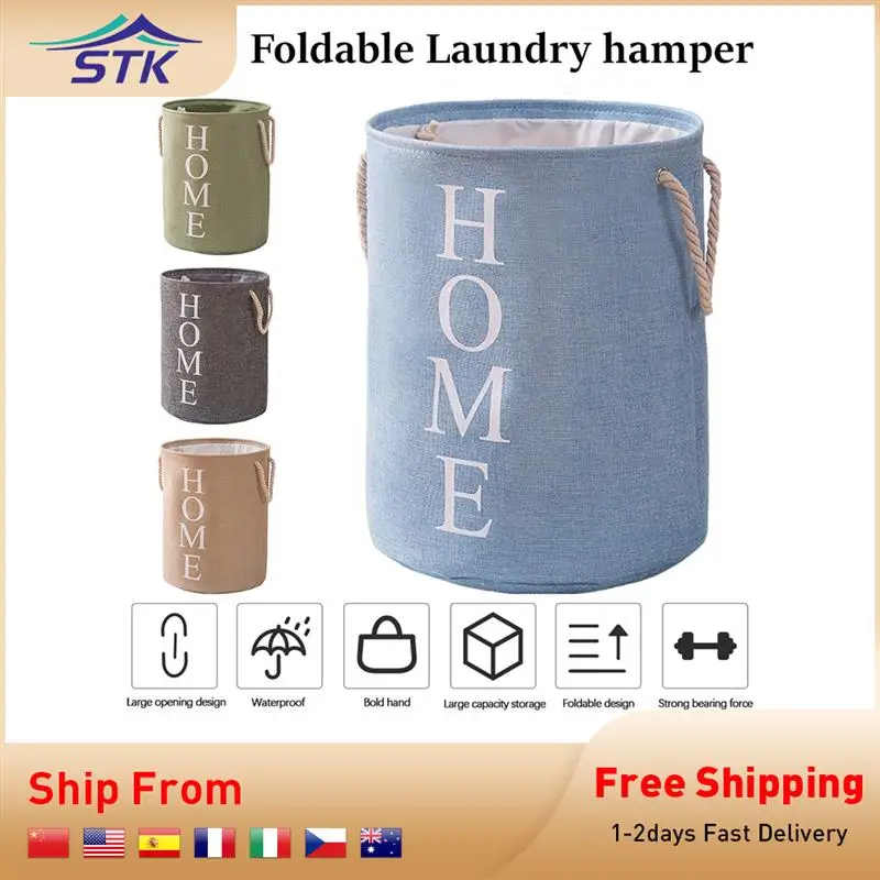 Storage Basket Fabric Collapsible Laundry Hamper With Handles Dirty Clothes Toy Organizer Bin For Kids Room Office Nursery Home
Storage Basket Fabric Collapsible Laundry Hamper With Handles Dirty Clothes Toy Organizer Bin For Kids Room Office Nursery Home