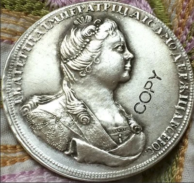 Оптовая продажа 1727 Россия имитация монеты 100% Копер производство посеребренные старые монеты
Оптовая продажа 1727 Россия имитация монеты 100% Копер производство посеребренные старые монеты