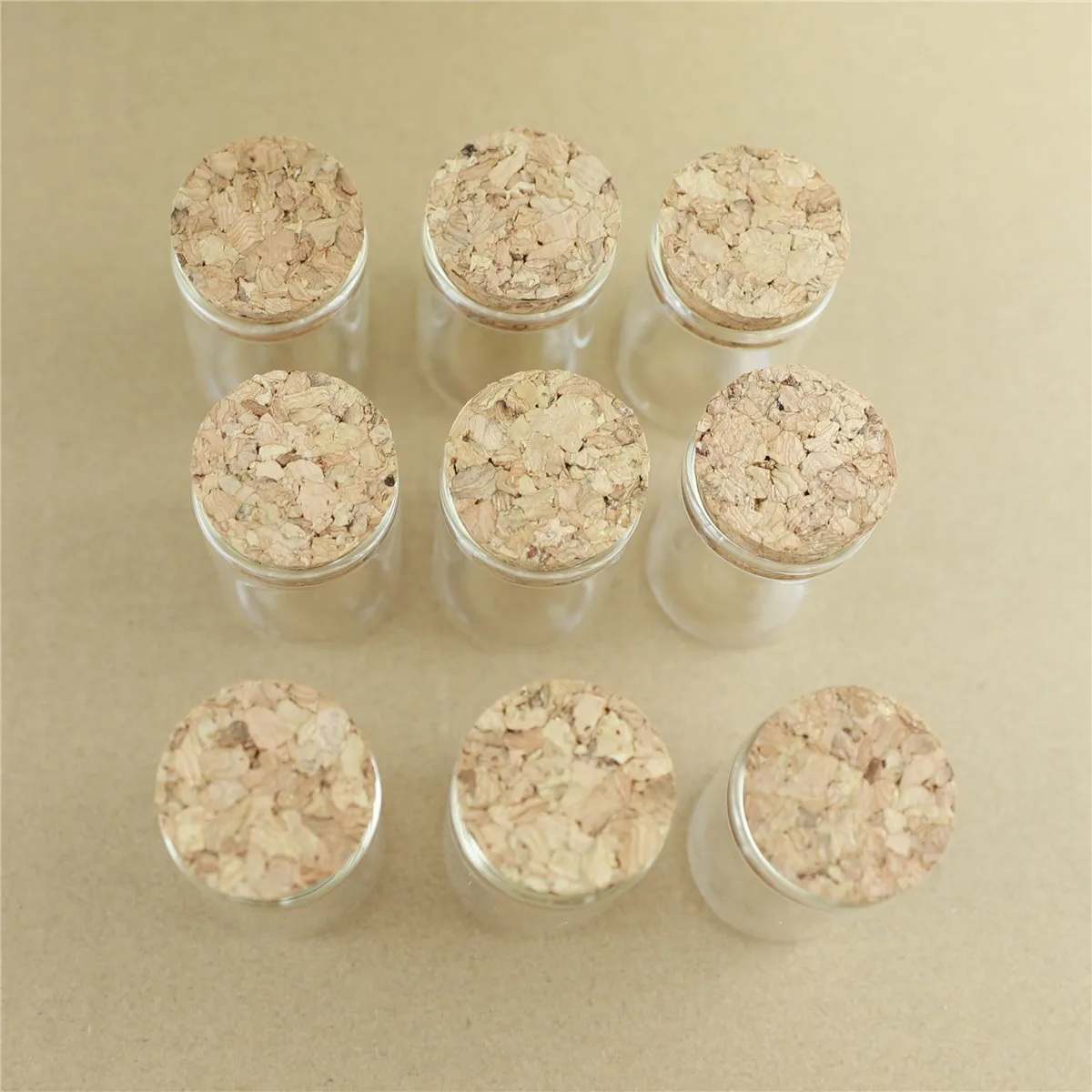 24pcs/lot 15ml 30mm*40mm Test Tube Cork Stopper Glass Bottle Spice Bottles Container Jars Vials DIY Craft
24pcs/lot 15ml 30mm*40mm Test Tube Cork Stopper Glass Bottle Spice Bottles Container Jars Vials DIY Craft