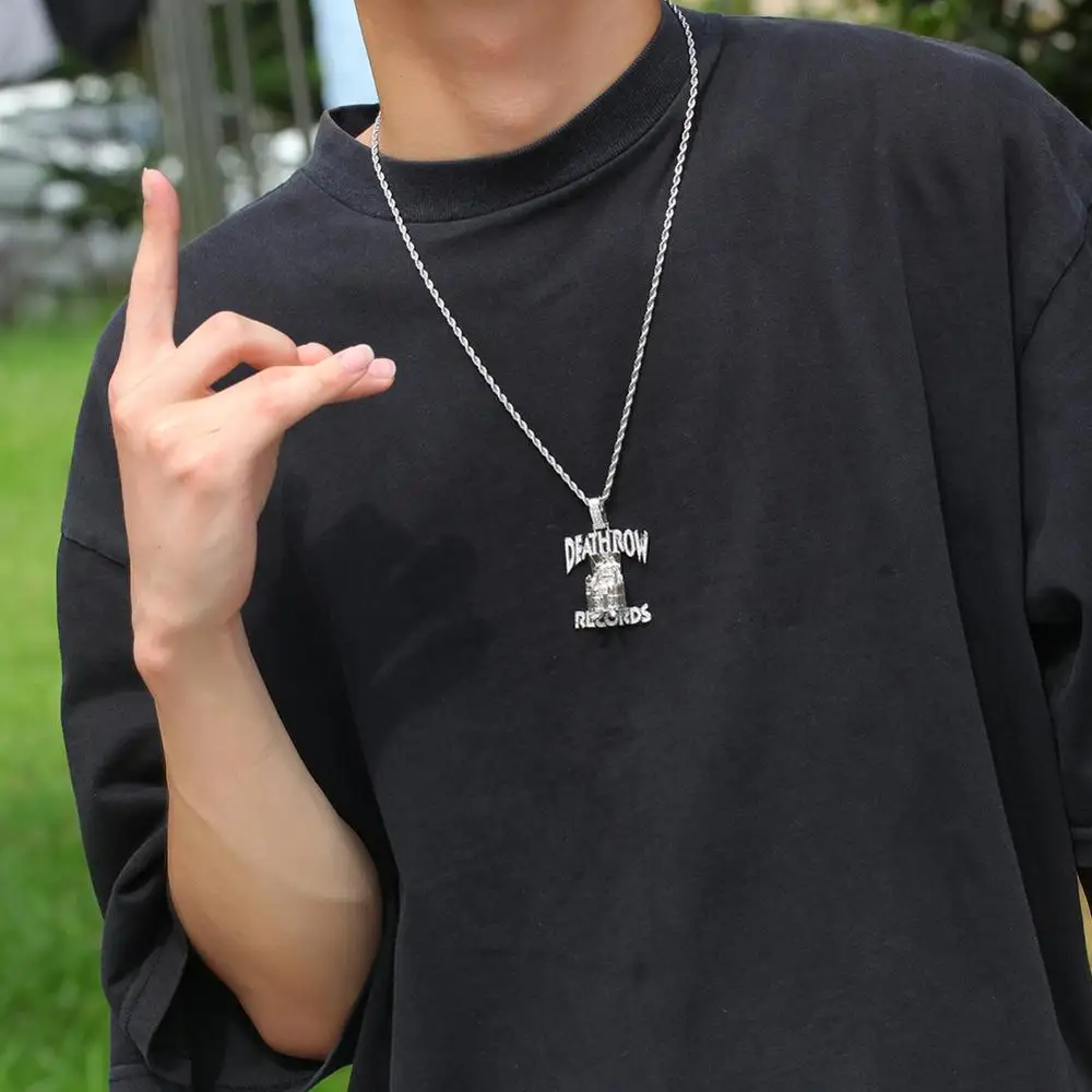 UWIN Hiphop Jewelry Deathrow Records Pendant Necklaces for Men Iced Out Cubic Zirconia Charms Copper Pendants Fashion Jewelry
UWIN Hiphop Jewelry Deathrow Records Pendant Necklaces for Men Iced Out Cubic Zirconia Charms Copper Pendants Fashion Jewelry