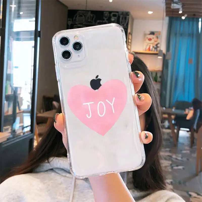 Simple cartoon funny Love Heart Phone Case Transparent soft For iphone 5 6 7 8 11 12 s c se plus mini x xs xr pro max cover
Simple cartoon funny Love Heart Phone Case Transparent soft For iphone 5 6 7 8 11 12 s c se plus mini x xs xr pro max cover