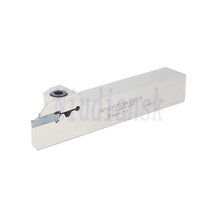 RF123E1616-2T17 CNC Lathe Tool RF123G2525M-3T20 Grooving Turning Tool RF123F2525M-2.5T18 Slotting Holder RF123H2020K-4T25 RF123E
RF123E1616-2T17 CNC Lathe Tool RF123G2525M-3T20 Grooving Turning Tool RF123F2525M-2.5T18 Slotting Holder RF123H2020K-4T25 RF123E