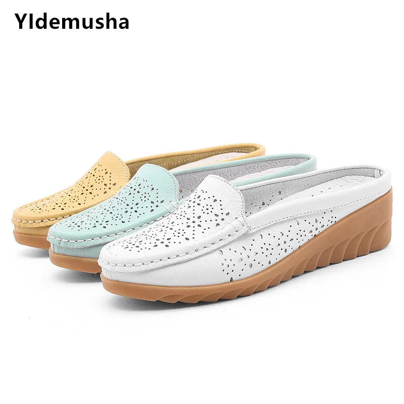 2020 Summer Shoes Women Casual PU leather sandals Women slippers Breathable Hole sandals Women closed toe Slipper Women Shoes
2020 Summer Shoes Women Casual PU leather sandals Women slippers Breathable Hole sandals Women closed toe Slipper Women Shoes