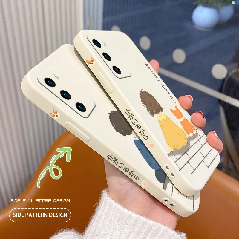 Simple Corgi Girl Phone Case For Huawei P40 P40Lite P30 P20 Mate 40 40Pro 30 20 Pro Lite P Smart 2021 Y7aSilicone Cover
Simple Corgi Girl Phone Case For Huawei P40 P40Lite P30 P20 Mate 40 40Pro 30 20 Pro Lite P Smart 2021 Y7aSilicone Cover