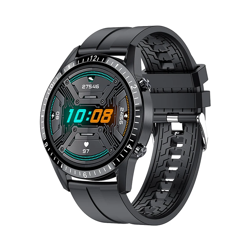 

I9 montre intelligente plein écran tactile rond Bluetooth appel Smartwatch hommes femmes sport Fitness montre étanche horloge
