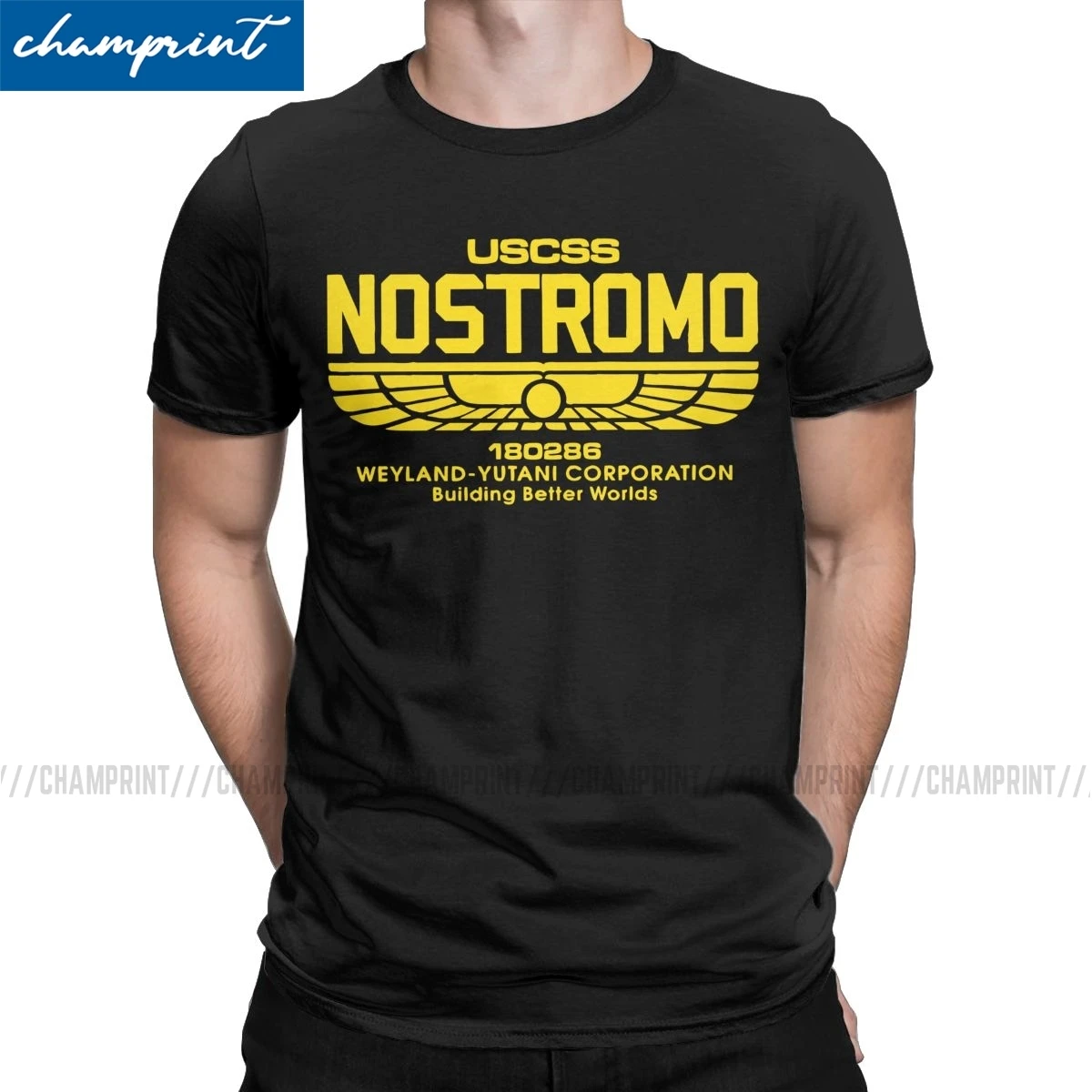 Men Weyland Yutani Corporation T Shirts Aliens Alien Movie Cotton Clothing Creative Short Sleeve O Neck Tees Plus Size T-Shirts 
Men Weyland Yutani Corporation T Shirts Aliens Alien Movie Cotton Clothing Creative Short Sleeve O Neck Tees Plus Size T-Shirts