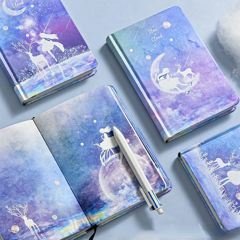 The stars story hardcover mystery diary 130*192mm colorful paper 130 sheets DIY planner diary agenda gift free shipping
The stars story hardcover mystery diary 130*192mm colorful paper 130 sheets DIY planner diary agenda gift free shipping