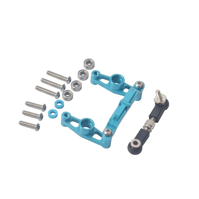Aluminum Alloy Ball Bearing Crank Steering Set for Tamiya TT02 TT-02 1/10 RC Car Upgrade Parts Accessories
Aluminum Alloy Ball Bearing Crank Steering Set for Tamiya TT02 TT-02 1/10 RC Car Upgrade Parts Accessories