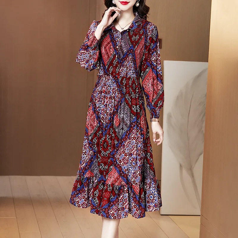 2021 Spring Summer New Casual Comfortable Soft Floral Pleated Vacation Dress for Woman
2021 Spring Summer New Casual Comfortable Soft Floral Pleated Vacation Dress for Woman