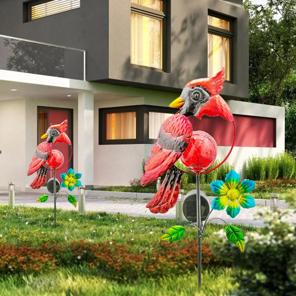 Creative LED Solar Light Red Bird Peacock Lawn Stakes Lamps Yard Art Waterproof Outdoor Garden Courtyard Decoration
Creative LED Solar Light Red Bird Peacock Lawn Stakes Lamps Yard Art Waterproof Outdoor Garden Courtyard Decoration