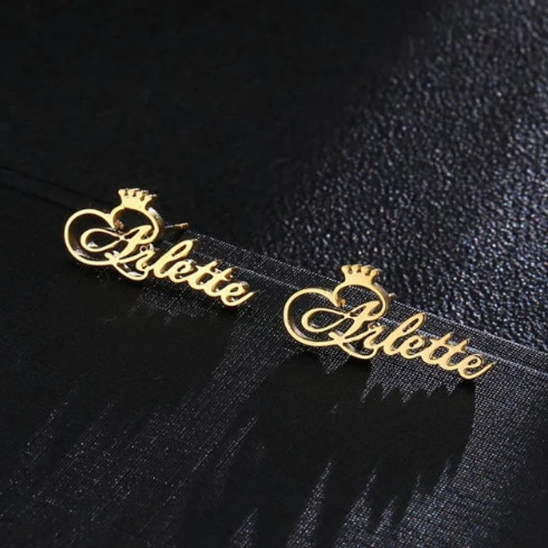 Custom Necklaces Gold Crown Handmade Jewelry Bracelets Earrings Personalized Any Letter For Women Stainless Steel Wedding Gift
Custom Necklaces Gold Crown Handmade Jewelry Bracelets Earrings Personalized Any Letter For Women Stainless Steel Wedding Gift