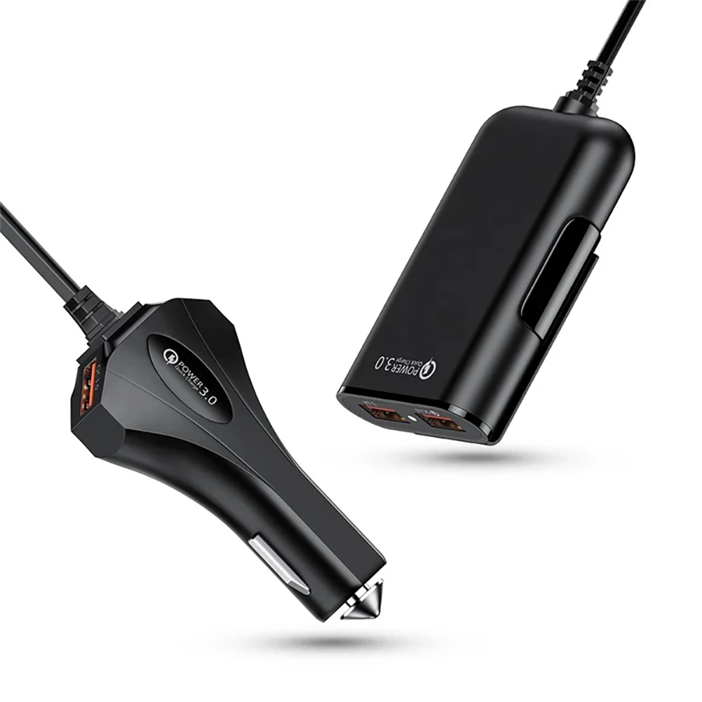 Автомобильное зарядное устройство с 4 портами USB QC3.0 для телефона GPS, автомобильное зарядное устройство с передним и задним сиденьем, удлинит...
Автомобильное зарядное устройство с 4 портами USB QC3.0 для телефона GPS, автомобильное зарядное устройство с передним и задним сиденьем, удлинит...