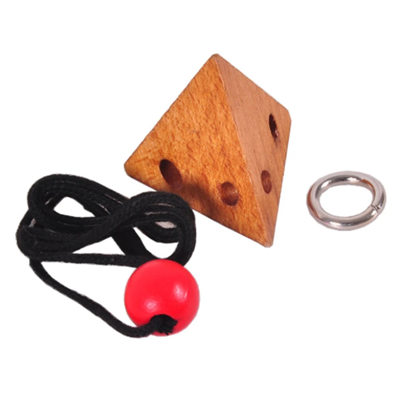 Hot Rope Wooden Puzzle Logic Intelligent Brain Teaser String Puzzles Game for Adults Kids
Hot Rope Wooden Puzzle Logic Intelligent Brain Teaser String Puzzles Game for Adults Kids