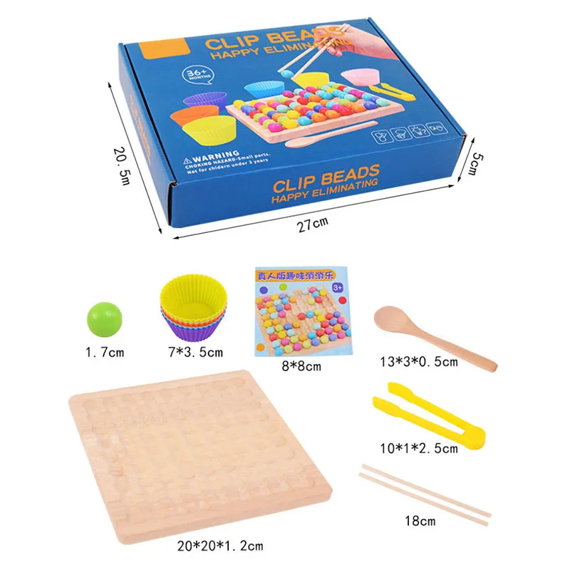 Children Rainbow Fun Parent-child Interaction Focus Training Wooden Fun kids Board Game Puzzle Game Toys
Children Rainbow Fun Parent-child Interaction Focus Training Wooden Fun kids Board Game Puzzle Game Toys