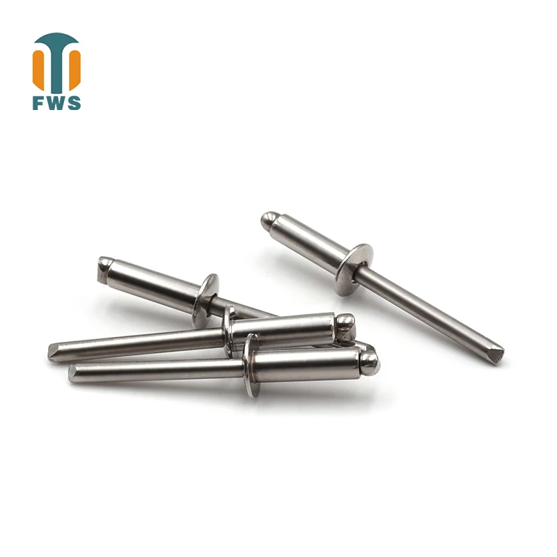20PCS M4 M4.8 M5 8-25mm Multi Size GB12618.4DIN EN ISO15983 Stainless Steel Round Head Blind Rivets for Furniture Car Aircraft
20PCS M4 M4.8 M5 8-25mm Multi Size GB12618.4DIN EN ISO15983 Stainless Steel Round Head Blind Rivets for Furniture Car Aircraft