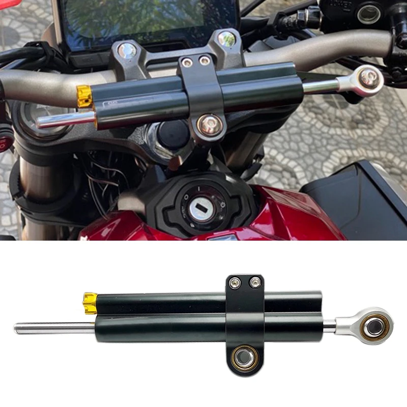 Universal Motorcycle Adjustable Steering Damper Stabilizer for Yamaha MT10 MT 10 MT-10 MT 07 MT-07 MT07 MT09
Universal Motorcycle Adjustable Steering Damper Stabilizer for Yamaha MT10 MT 10 MT-10 MT 07 MT-07 MT07 MT09
