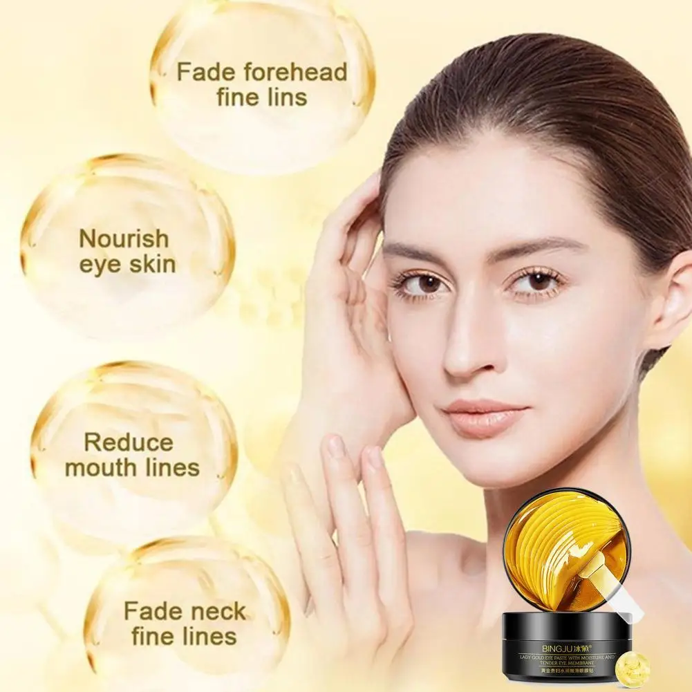 60Pc/Box Gold Eye Patches Face Anti Gel Sleep Mask Eye Care Essence Moisturizing Nourishment Eye Mask Remove Dark Circle
60Pc/Box Gold Eye Patches Face Anti Gel Sleep Mask Eye Care Essence Moisturizing Nourishment Eye Mask Remove Dark Circle