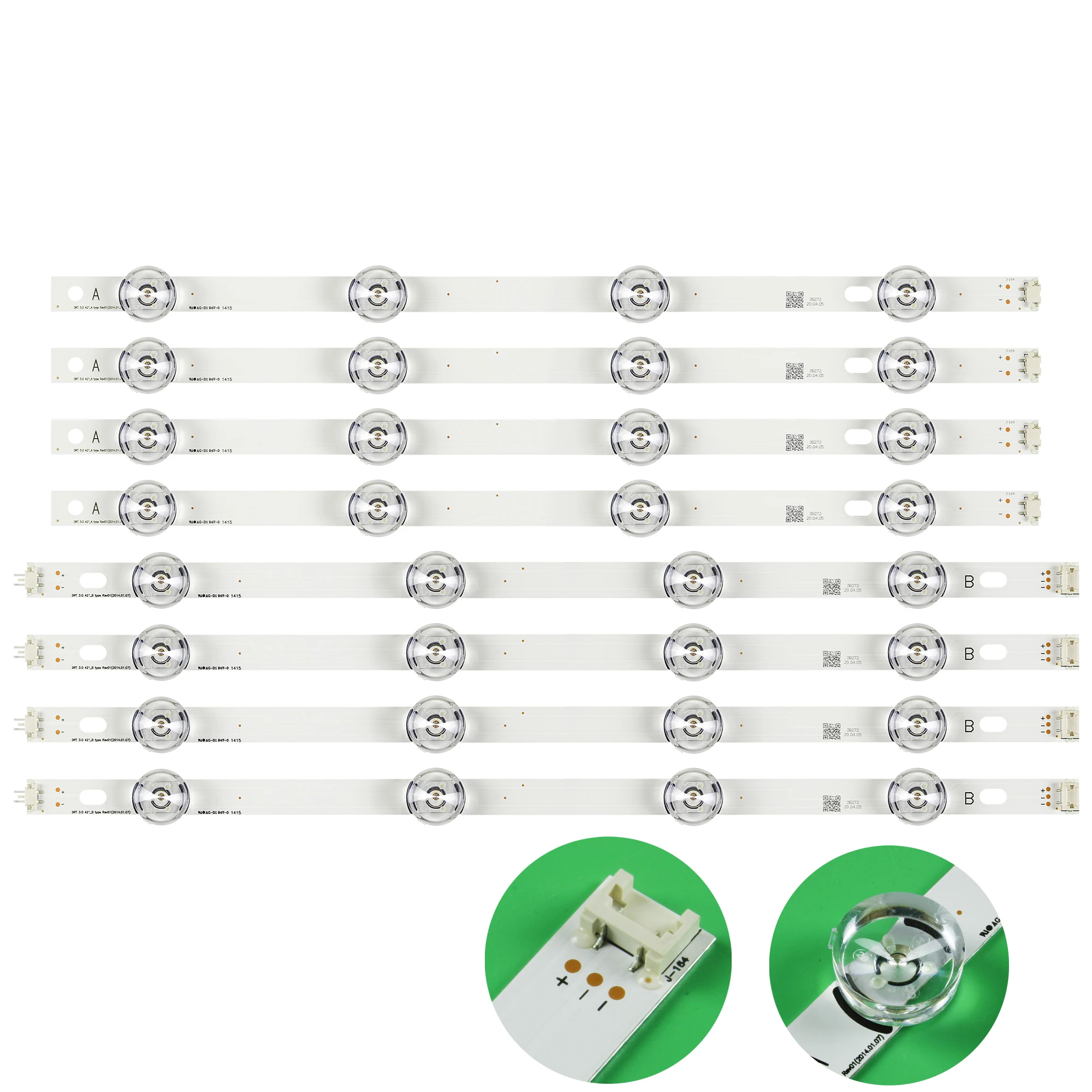 8 шт./компл. для LG 42LB LC420DUE 6916L-1909B 6916L-1910B INNOTEK DRT 3 0 42 A B 6916L-1956E 1957E 1910A 1909A | Компьютеры и