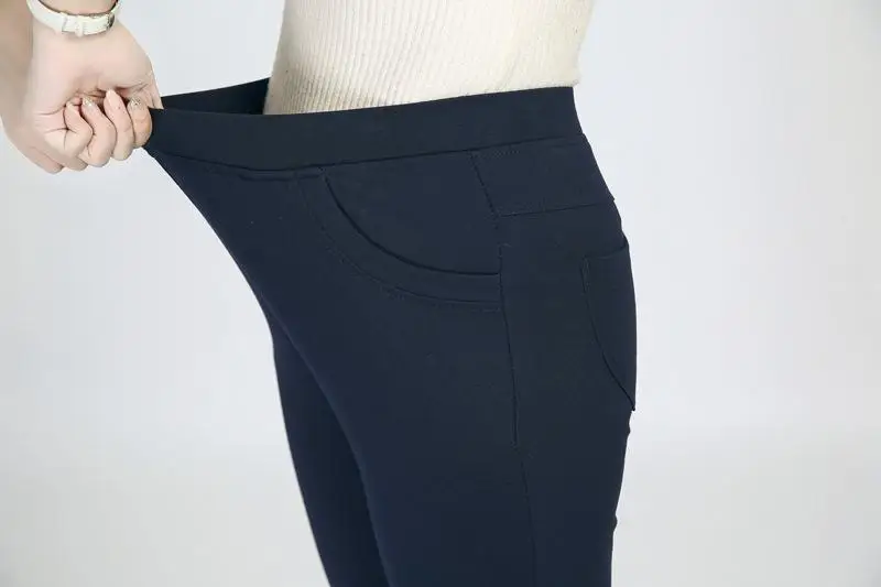 2020 Winter Casual Fashion Classic Mom pants 7XL 8XL trousers for women Large Size Fatpantalon femme 9XL High waist skinny pants
2020 Winter Casual Fashion Classic Mom pants 7XL 8XL trousers for women Large Size Fatpantalon femme 9XL High waist skinny pants