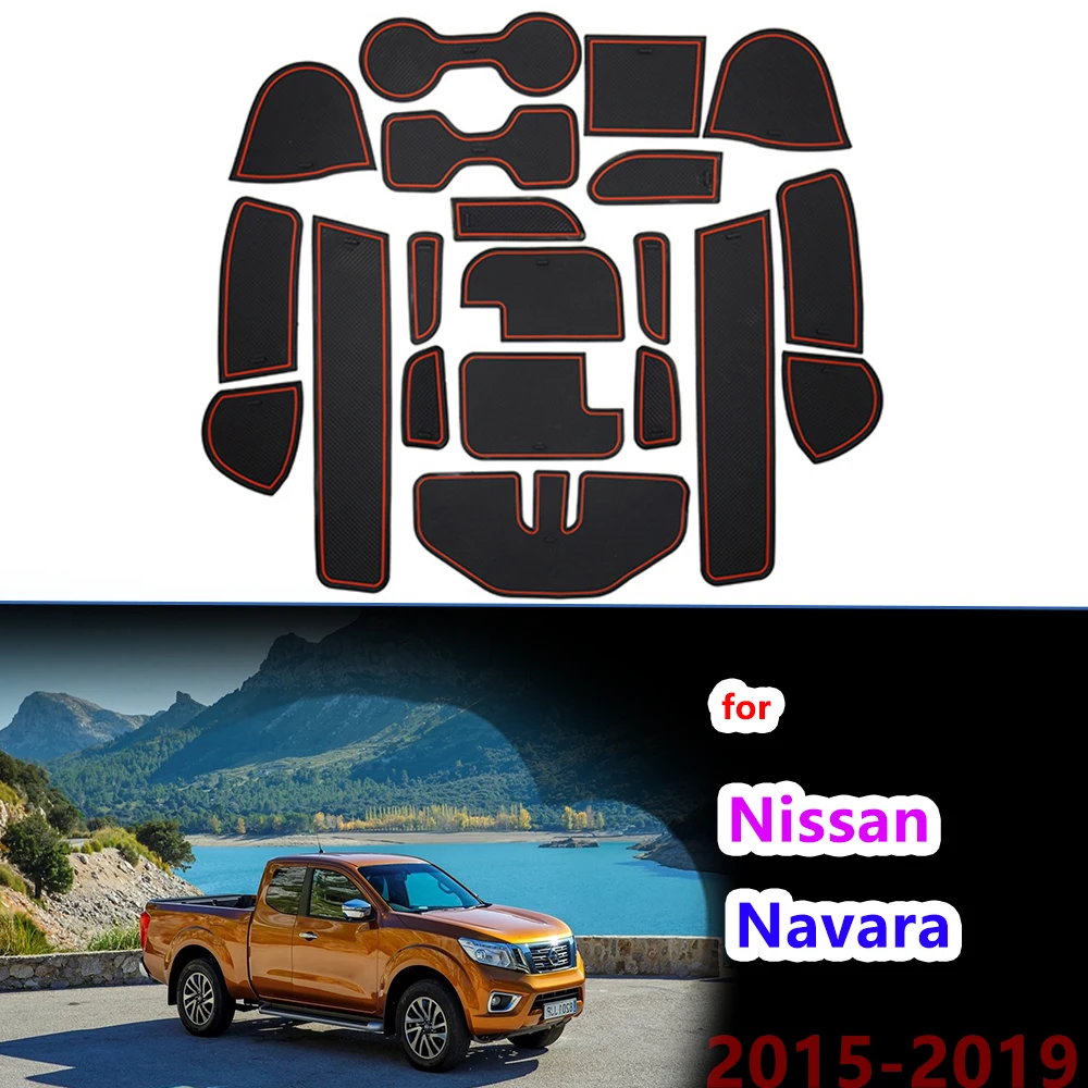 for Nissan Navara NP300 D23 2015 2016 2017 2018 2019 Rubber Anti-slip Mat Door Groove Cup Phone Pad Gate Slot Car Accessories
for Nissan Navara NP300 D23 2015 2016 2017 2018 2019 Rubber Anti-slip Mat Door Groove Cup Phone Pad Gate Slot Car Accessories