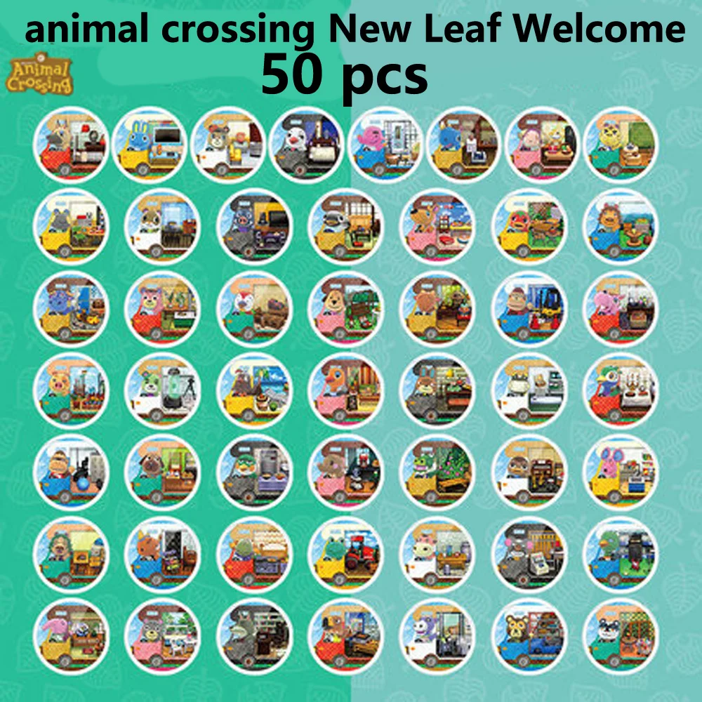 50pcs leaf animal crossing lock Card nfc card Work for NS Games Switch/Lite amxxbo New Leaf Welcome card for switch game
50pcs leaf animal crossing lock Card nfc card Work for NS Games Switch/Lite amxxbo New Leaf Welcome card for switch game
