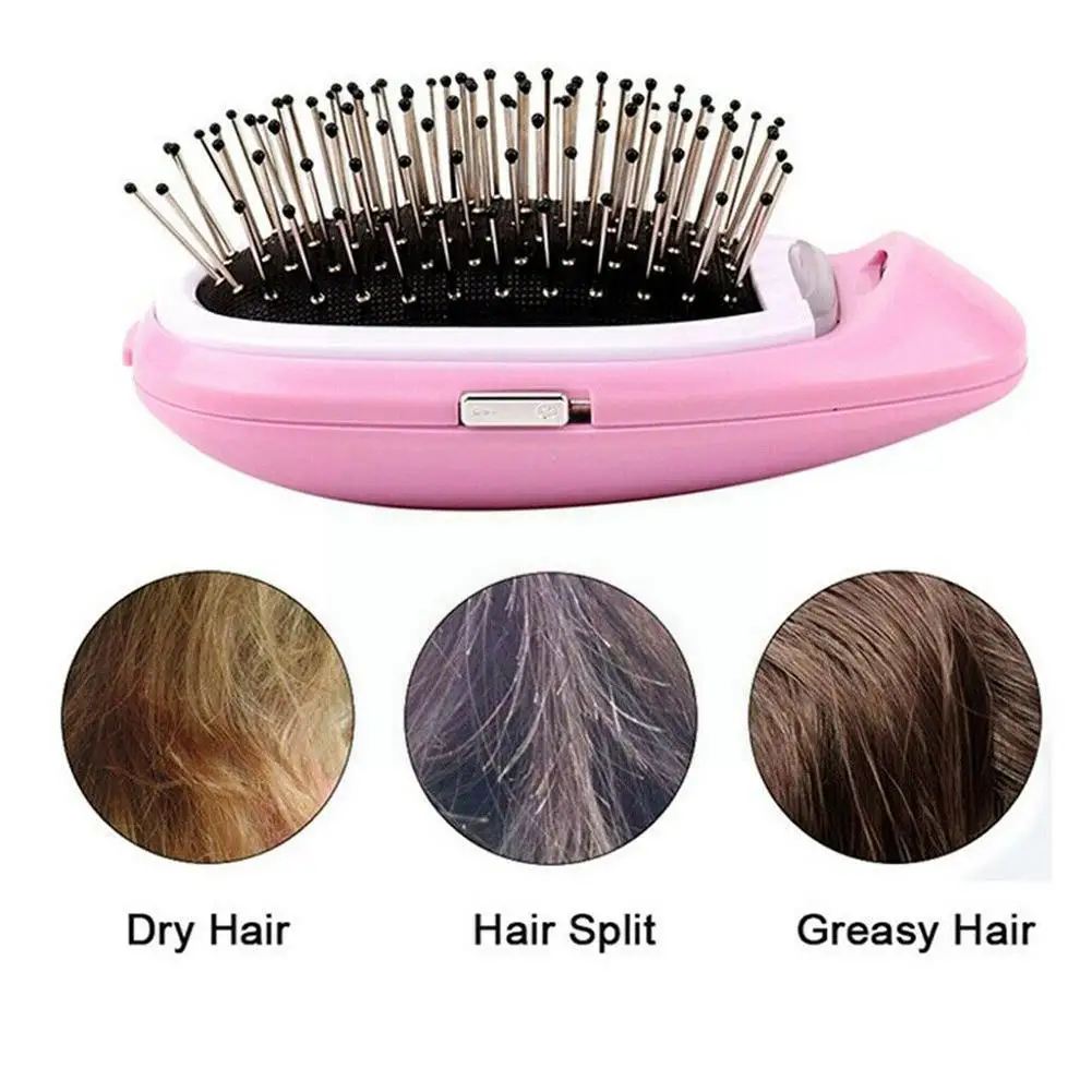 Portable Negative Ion Massage Comb Electric Hair Brush Comb Brush Hairs Ions Round Massage Scalp Straight Styling Tools Hai V2R4
Portable Negative Ion Massage Comb Electric Hair Brush Comb Brush Hairs Ions Round Massage Scalp Straight Styling Tools Hai V2R4