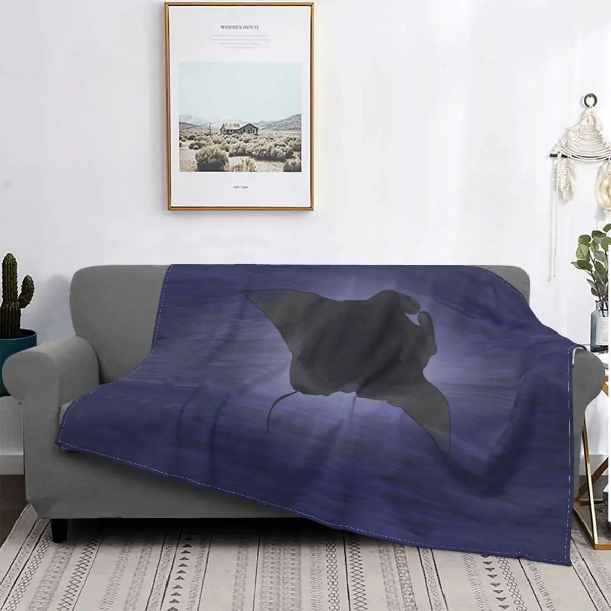 Tribal Design Sting Ray Blanket Manta Ocean Plush Warm SuperSoft Flannel Throw Blanket For Sofa Bed Quilt Office Decor
Tribal Design Sting Ray Blanket Manta Ocean Plush Warm SuperSoft Flannel Throw Blanket For Sofa Bed Quilt Office Decor