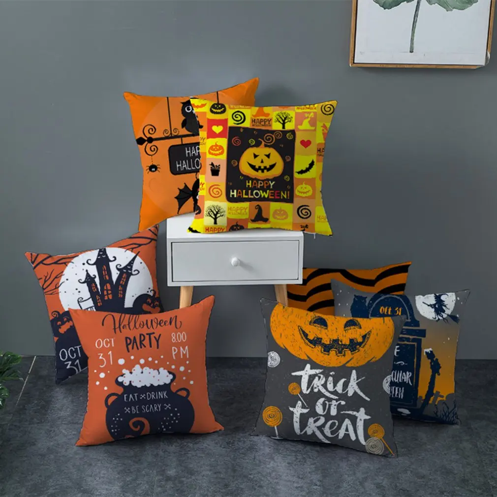 Halloween Decoration For Home Cartoon Pumpkin Bat Ghost Pillowcase Horror Halloween Party Supplies Accessories Haloween Ornament
Halloween Decoration For Home Cartoon Pumpkin Bat Ghost Pillowcase Horror Halloween Party Supplies Accessories Haloween Ornament