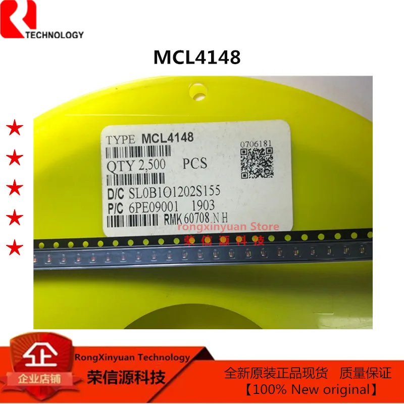 Высокоскоростной импульсный диод MCL4148/1N4148/LL4148/LL34/4148/L4148 MCL4148-TR 0805 в 100 А