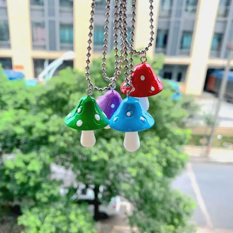 Fashion Resin Cartoon Imitation Mushroom Pendant Necklace For Women Men Ladies Cute Charm Chain Choker Couple Jewelry Gift
Fashion Resin Cartoon Imitation Mushroom Pendant Necklace For Women Men Ladies Cute Charm Chain Choker Couple Jewelry Gift