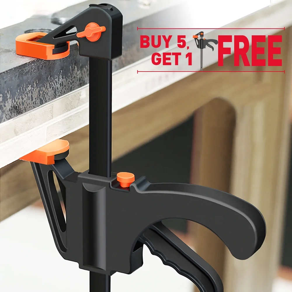 Z&Y Spreader Work Bar Clamp F Clamp Gadget Tool DIY Hand Speed Squeeze Quick Ratchet Release Clip Kit 4 Inch Wood Working
Z&Y Spreader Work Bar Clamp F Clamp Gadget Tool DIY Hand Speed Squeeze Quick Ratchet Release Clip Kit 4 Inch Wood Working