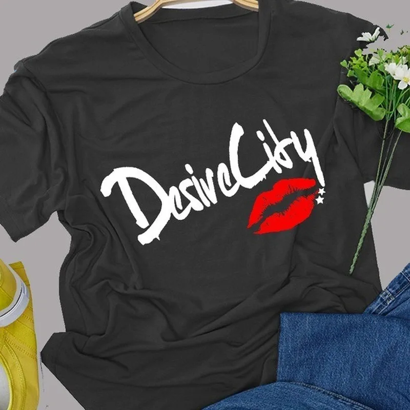 Desivecify Red Lip Print T Shirt Women Short Sleeve O Neck Loose Tshirt Summer Women Tee Shirt Tops Camisetas Mujer
Desivecify Red Lip Print T Shirt Women Short Sleeve O Neck Loose Tshirt Summer Women Tee Shirt Tops Camisetas Mujer