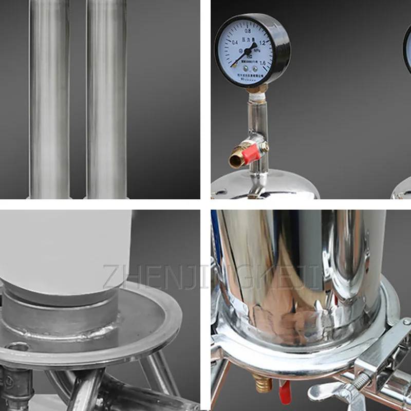 Stainless Steel White Wine Urge Chen Machine Silicon Dioxide White Wine Filter Device Turbid Impurities Grease Filter Equipment
Stainless Steel White Wine Urge Chen Machine Silicon Dioxide White Wine Filter Device Turbid Impurities Grease Filter Equipment