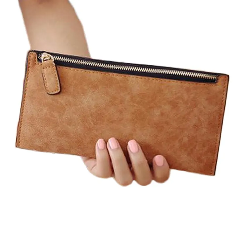 Women Leather Slim Wallet Long Design Trifold Credit Card Holder Organizer Purse
Women Leather Slim Wallet Long Design Trifold Credit Card Holder Organizer Purse
