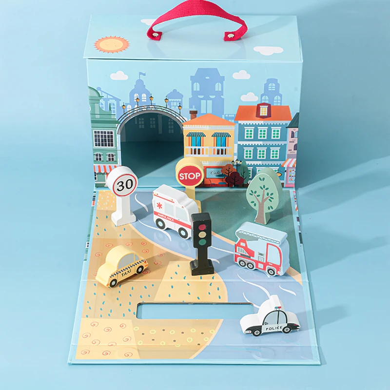 Baby Educational Enlighten Toys Wooden City Traffic Animal Zoo Scene Building Blocks 3D Stereo Scene Building Blocks Model Set 
Baby Educational Enlighten Toys Wooden City Traffic Animal Zoo Scene Building Blocks 3D Stereo Scene Building Blocks Model Set