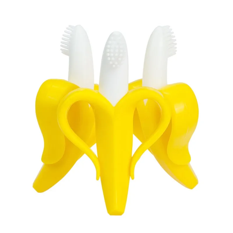 New Baby Safe BPA Free Teether Toys Toddle Banana Teething Ring Silicone Chew Dental Care Toothbrush Nursing Beads Infant Gift
New Baby Safe BPA Free Teether Toys Toddle Banana Teething Ring Silicone Chew Dental Care Toothbrush Nursing Beads Infant Gift