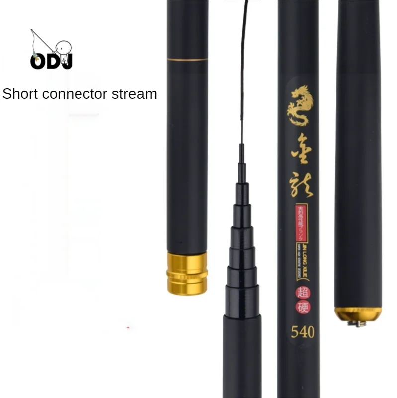 ODJ New Super Light Hard High Carbon Fiber Telescopic Fishing Rods Hand Pole 3.6M4.5M5.4M6.3M7.2M Freshwater Carp Stream
ODJ New Super Light Hard High Carbon Fiber Telescopic Fishing Rods Hand Pole 3.6M4.5M5.4M6.3M7.2M Freshwater Carp Stream