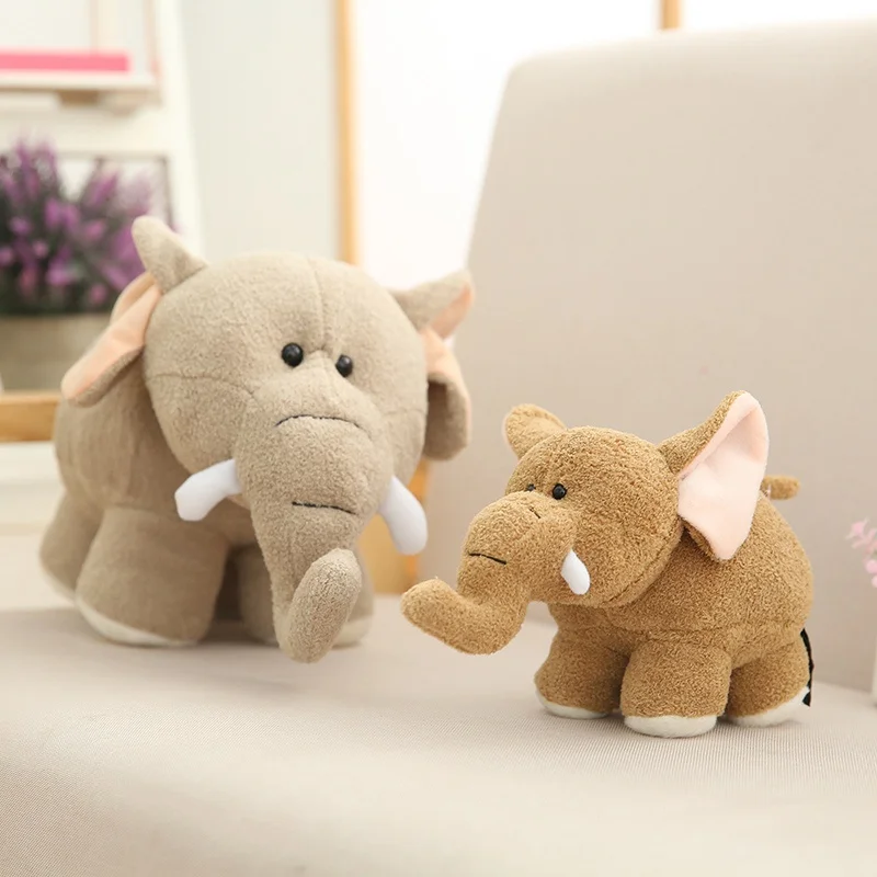 Фото Милый слон бегемот плюшевая игрушка мягкие Мультяшные животные гиппопотамус