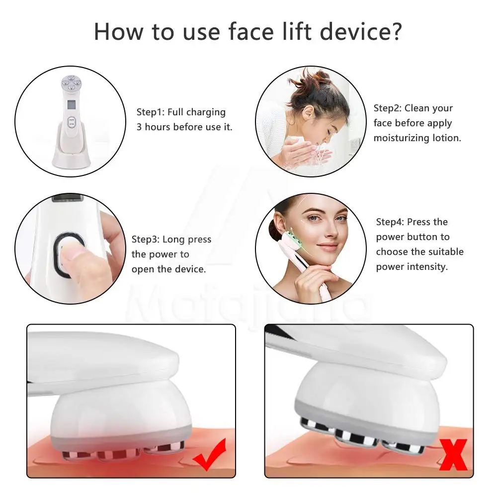 5 in 1 Facial Firming Care Machine for Tightening A Multifunctional Skin Anti-aging Wrinkle Remove Beauty Instrument |